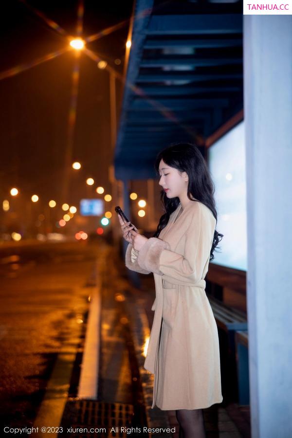 江真真  [XiuRen]高清写真图 2023.03.16 No.6424 江真真 黑丝美臀第60张图片